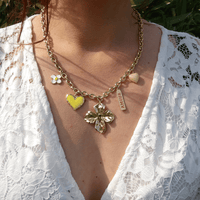 COLLIER PÉNÉLOPE (JAUNE)