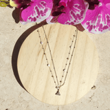 COLLIER FLORANE (ROSE)
