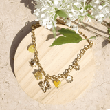 COLLIER MÉDUSA (JAUNE)