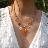 COLLIER GLORIA (ORANGE)