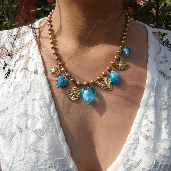 COLLIER ILONA (BLEU)