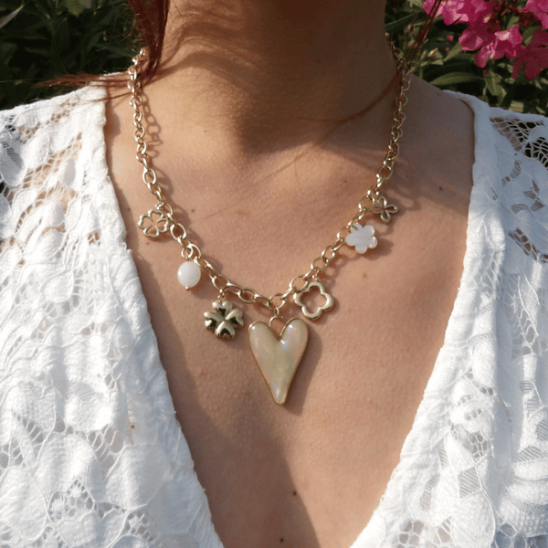 COLLIER GLORIA (BLANC)
